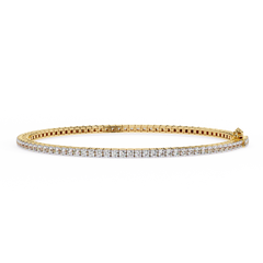 Solitairekart 1.92ct Round Cut Natural Diamond Tennis Bracelet-HI Color. VS-SI Clarity