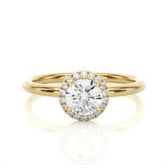 0.50 Carat G Color VS1 Clarity Diamond Studded Natural Diamond Ring