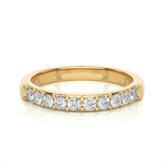 0.40 Carat HI Color VS1 Clarity Diamond Studded Natural Diamond Ring