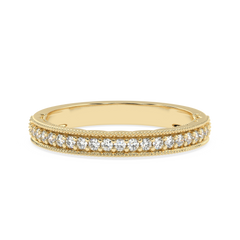 0.21 Carat H Color VS1 Clarity Diamond Studded Natural Diamond Ring