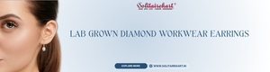 Lab Grown Diamond Workwear Earrings | Solitairekart
