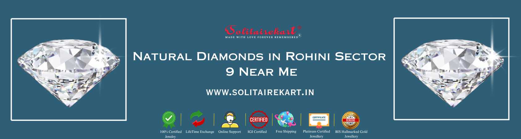 Discover the Exquisite World of Natural Diamonds in Rohini Sector 9 Near Me