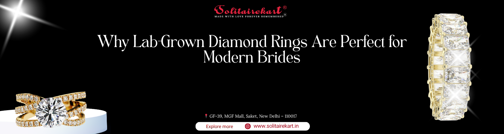 Lab-Grown Diamond Rings for Engagement & Bridal