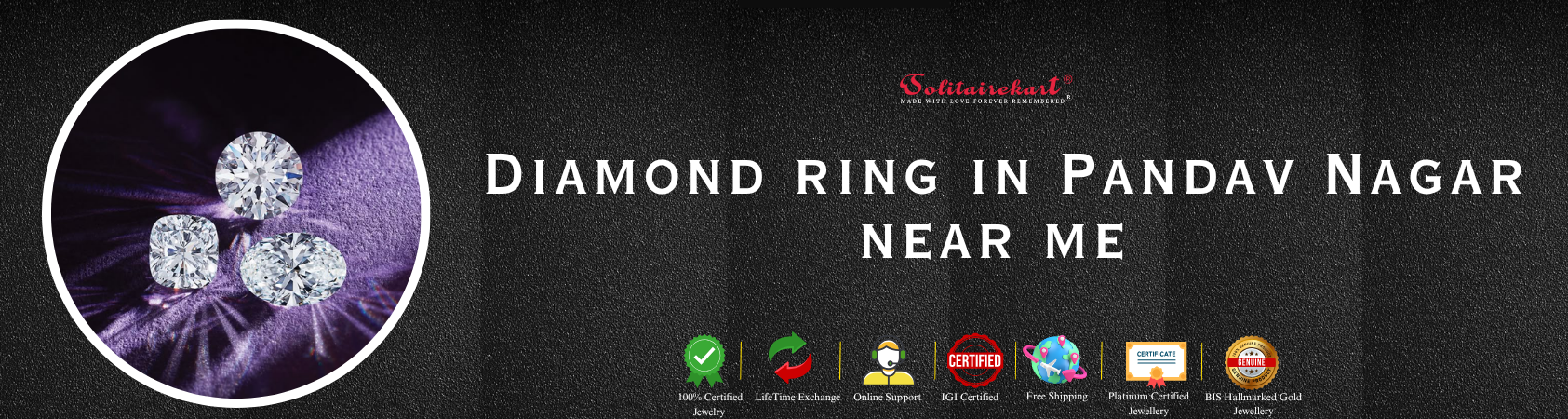 Unlock Timeless Luxury with a NATURAL Diamond in Pandav Nagar Near Me