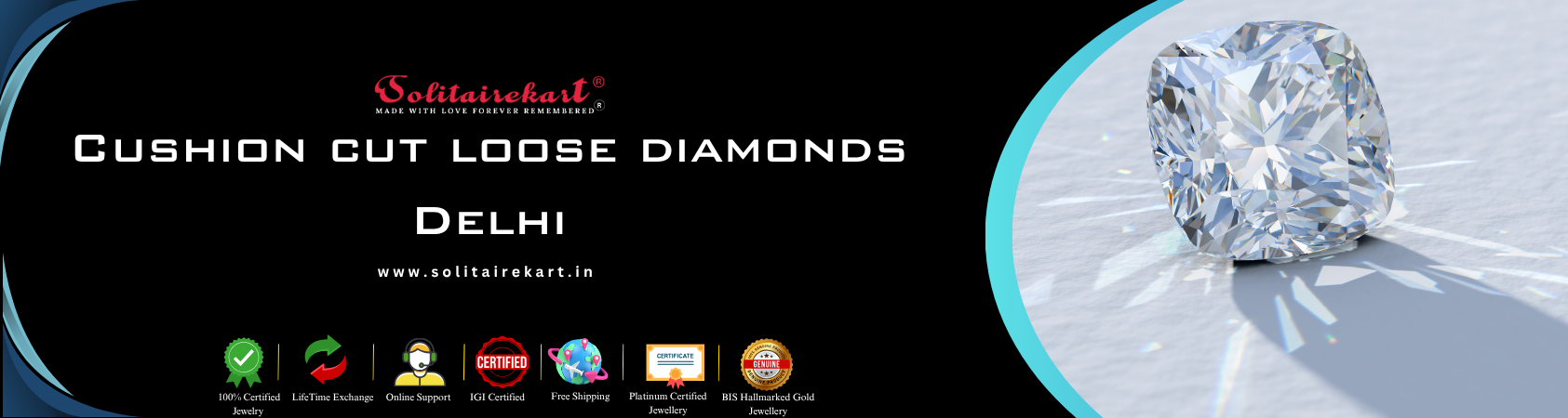 Cushion Cut Loose Diamonds Delhi: A Guide to Buying, Investing, and Styling