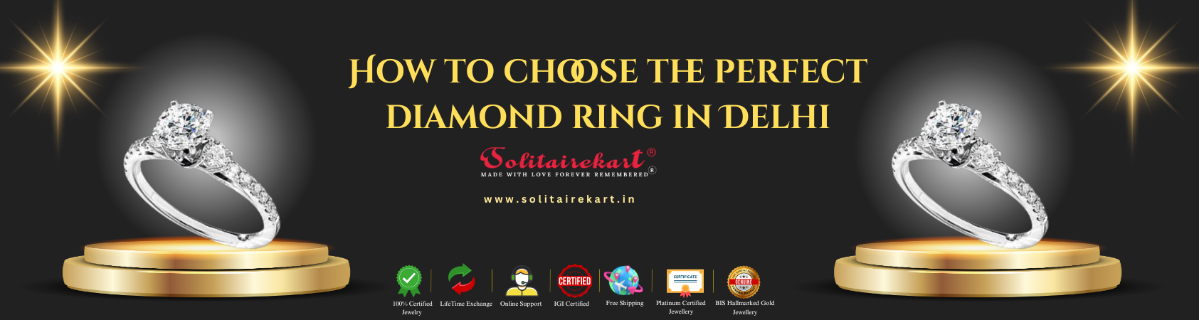 How to Choose the Perfect Diamond Ring in Delhi
