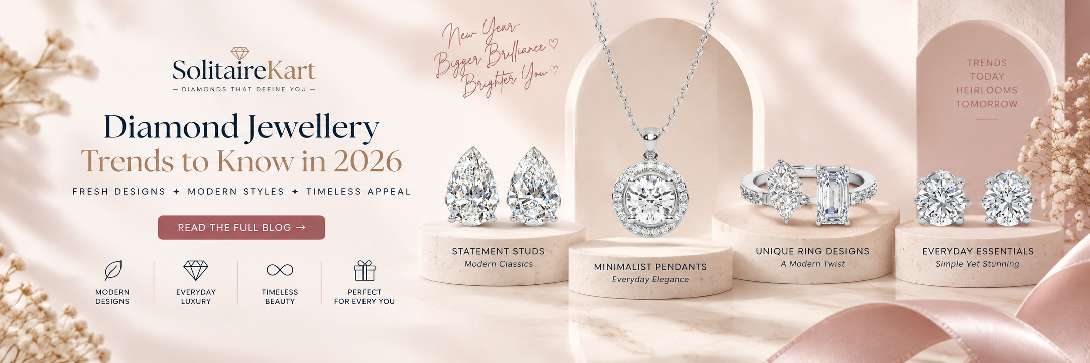 Diamond Jewellery Trends 2026 Solitairekart