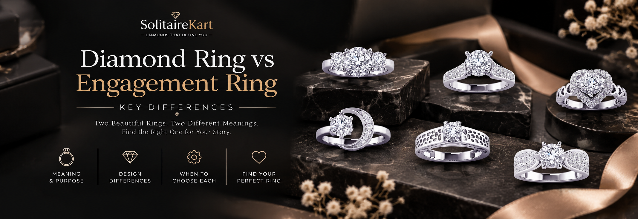 Diamond Ring vs Engagement Ring: Key Differences