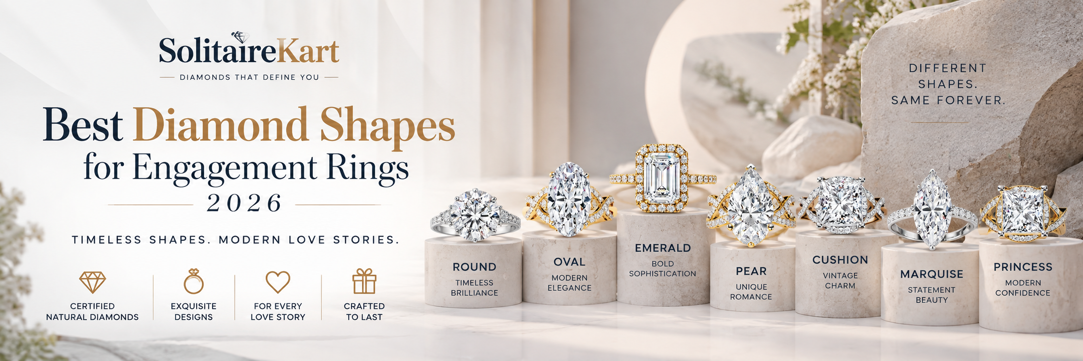 Best Diamond Shapes for Engagement Rings 2026