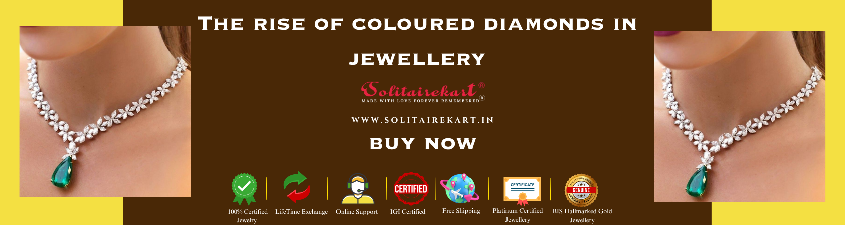 The Rise of Coloured Diamonds in Jewellery