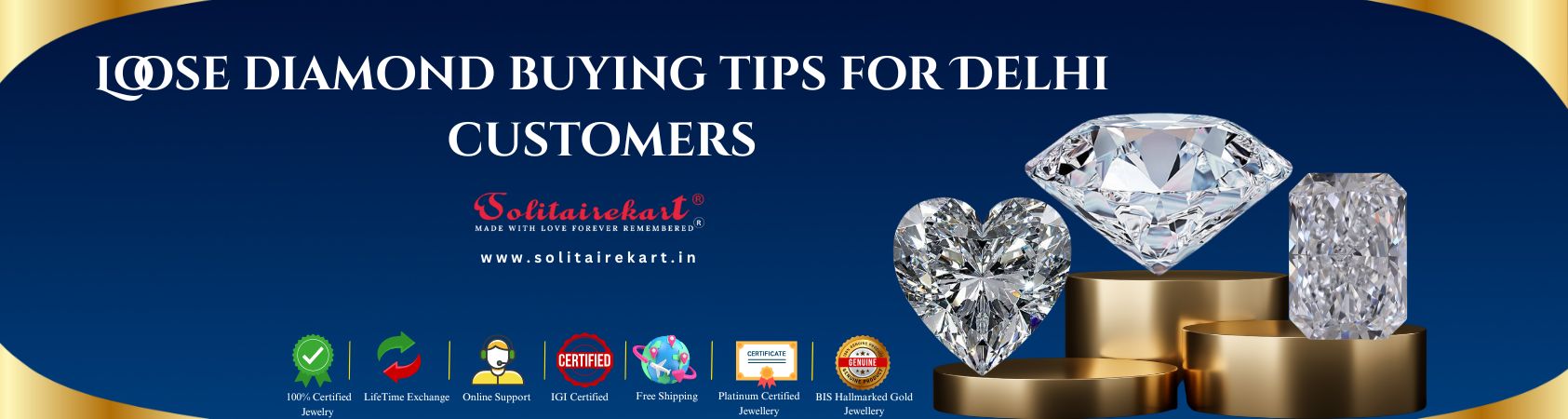 Loose Diamond Buying Tips for Delhi Customers