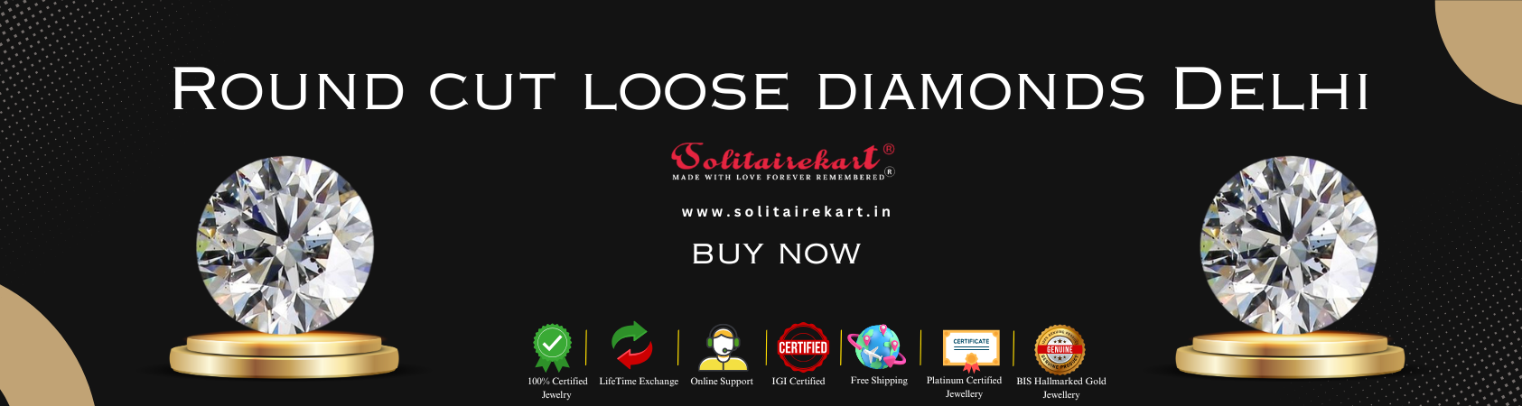Round Cut Loose Diamonds Delhi – Your Ultimate Guide