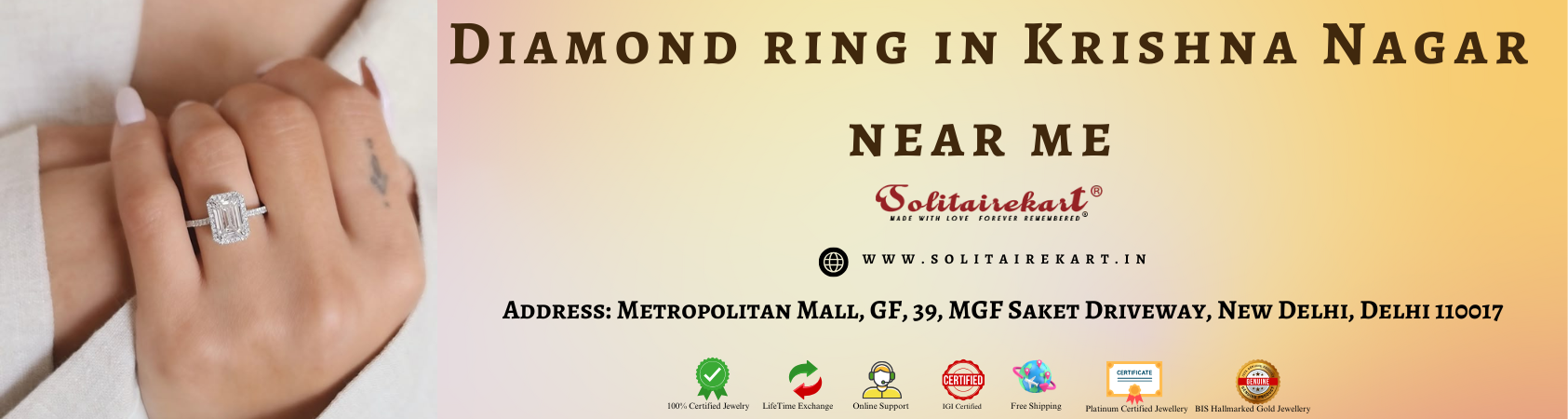 Diamond Ring in Krishna Nagar Near Me: A Complete Guide
