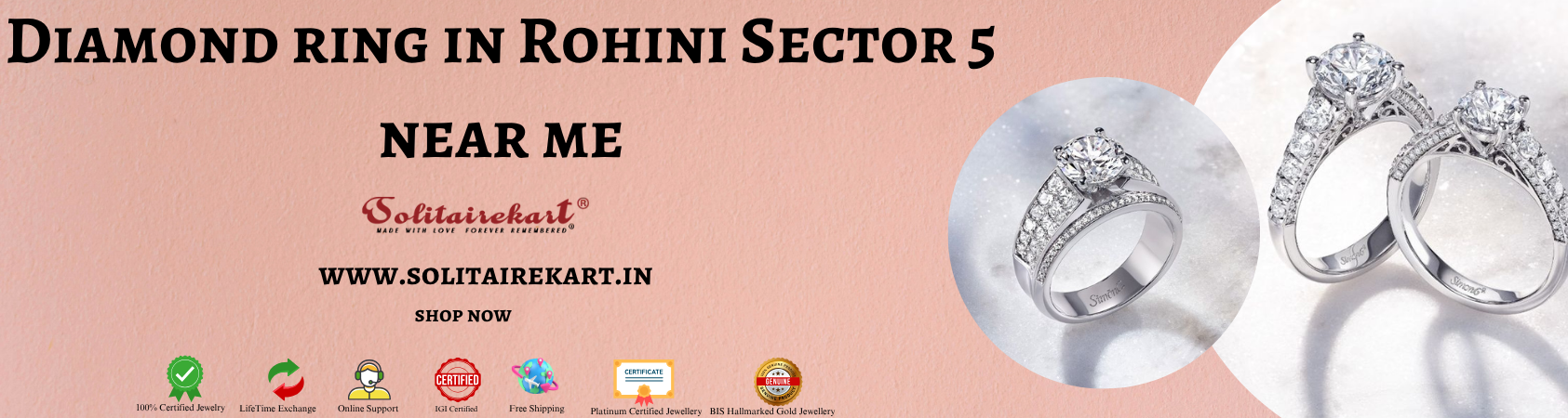 Diamond Rings in Rohini Sector 5 Near Me