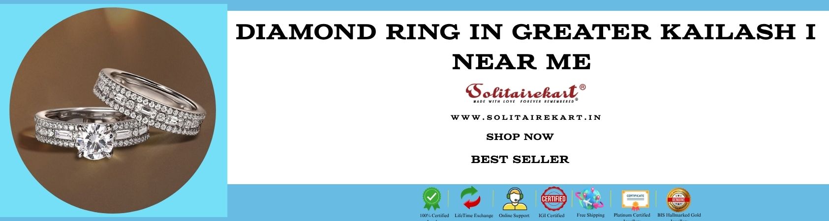 Discover the Exquisite World of Diamond Rings in Greater Kailash I Near Me