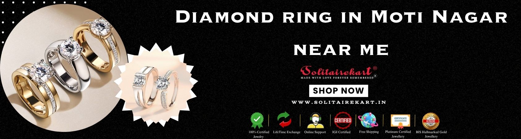The Ultimate Guide to Finding the Perfect Diamond Ring in Moti Nagar Near Me