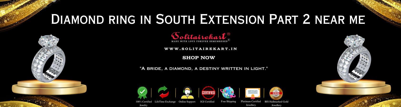 Diamond Ring in South Extension Part 2 Near Me