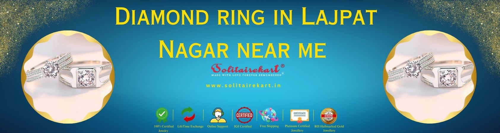 A Complete Guide to Finding the Perfect Diamond Ring in Lajpat Nagar Near Me