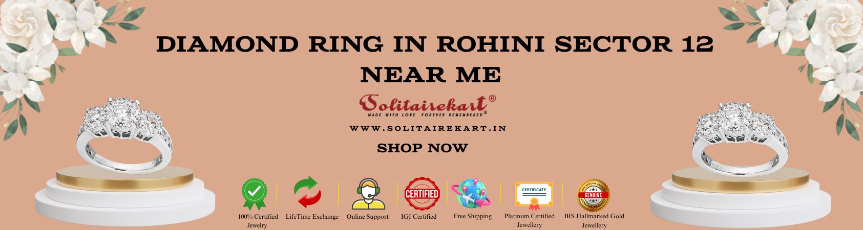 Diamond Ring in Rohini Sector 12 Near Me