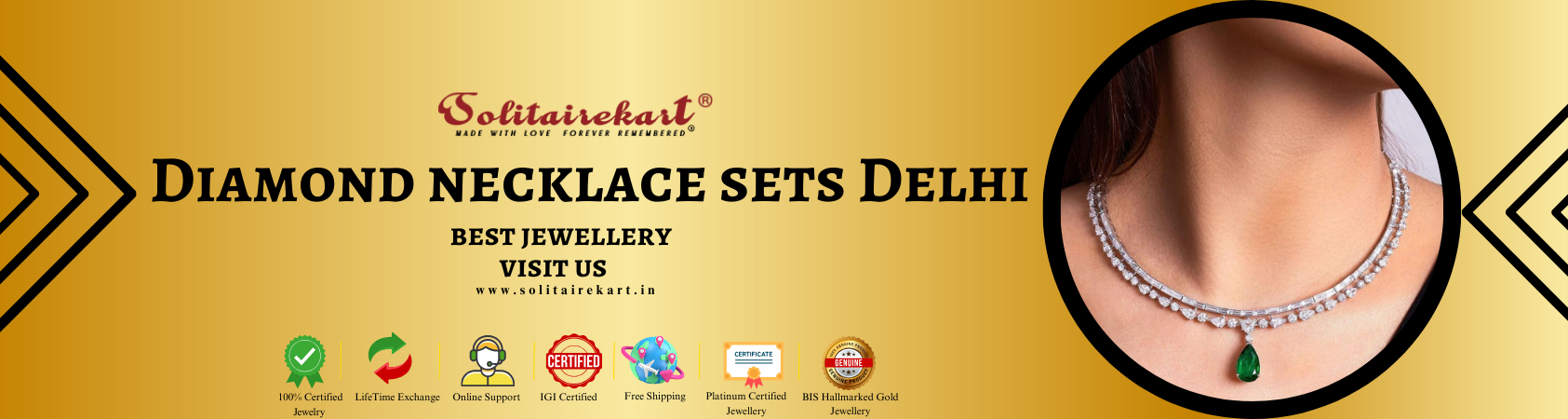 Diamond Necklace Sets Delhi: A Guide to Elegance and Luxury