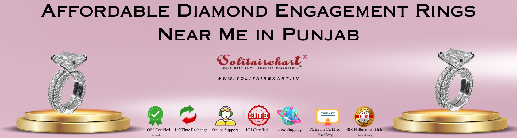 Affordable Diamond Engagement Rings Near Me in Punjab: A Complete Guide