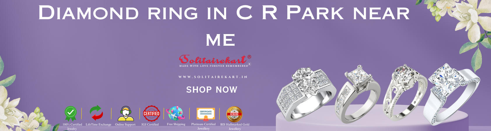 Diamond Ring in C R Park Near Me: Where Elegance Meets Affordability