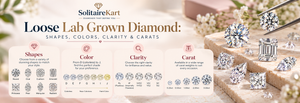 Loose Lab Grown Diamond: Shapes, Colors, Clarity & Carats