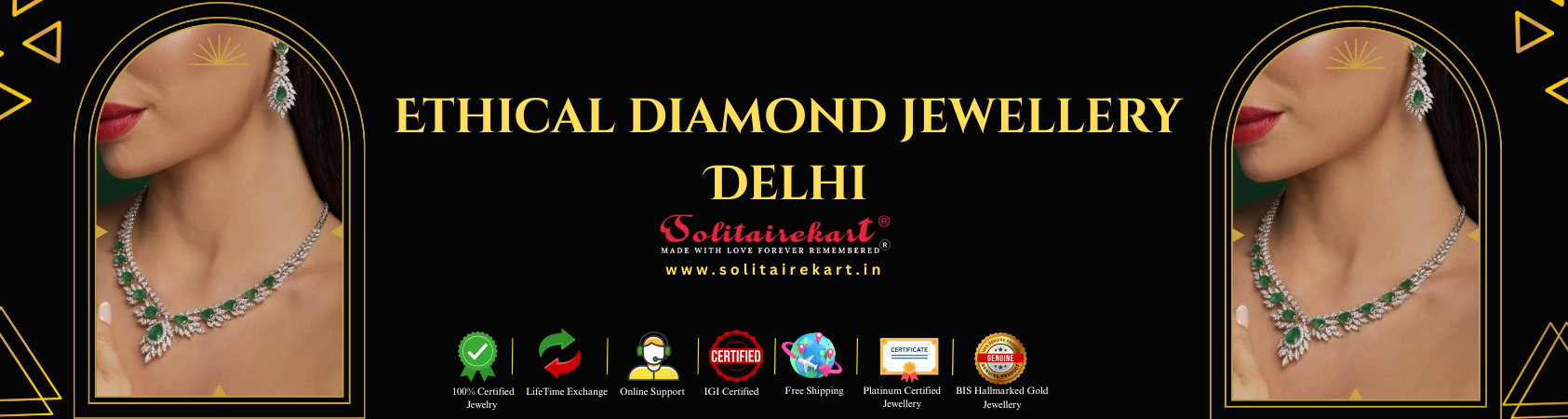 Discover Ethical Diamond Jewelry in Delhi at Solitairekart