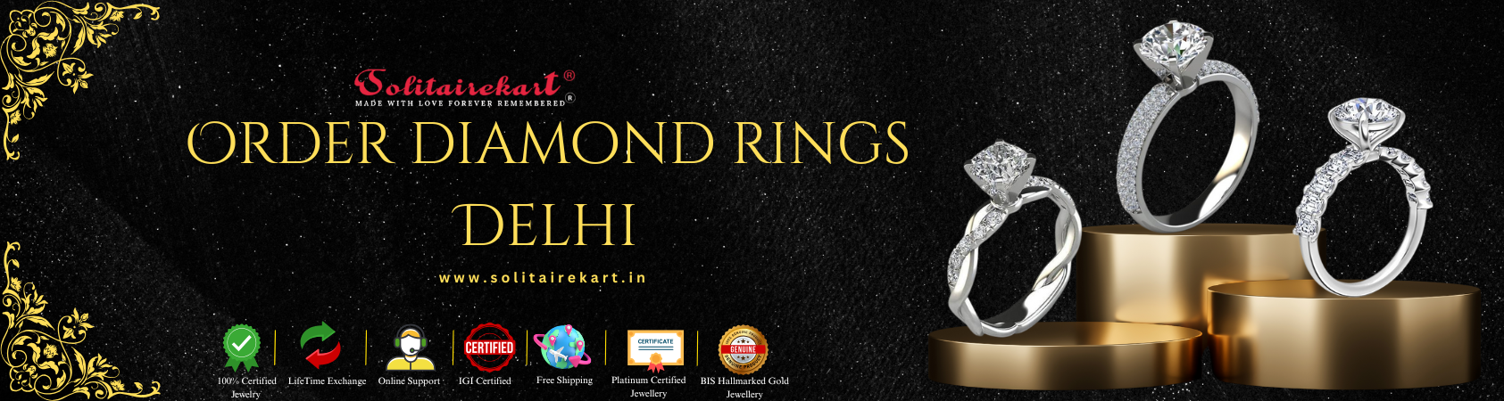 Order Diamond Rings Delhi: A Guide to Elegance and Craftsmanship