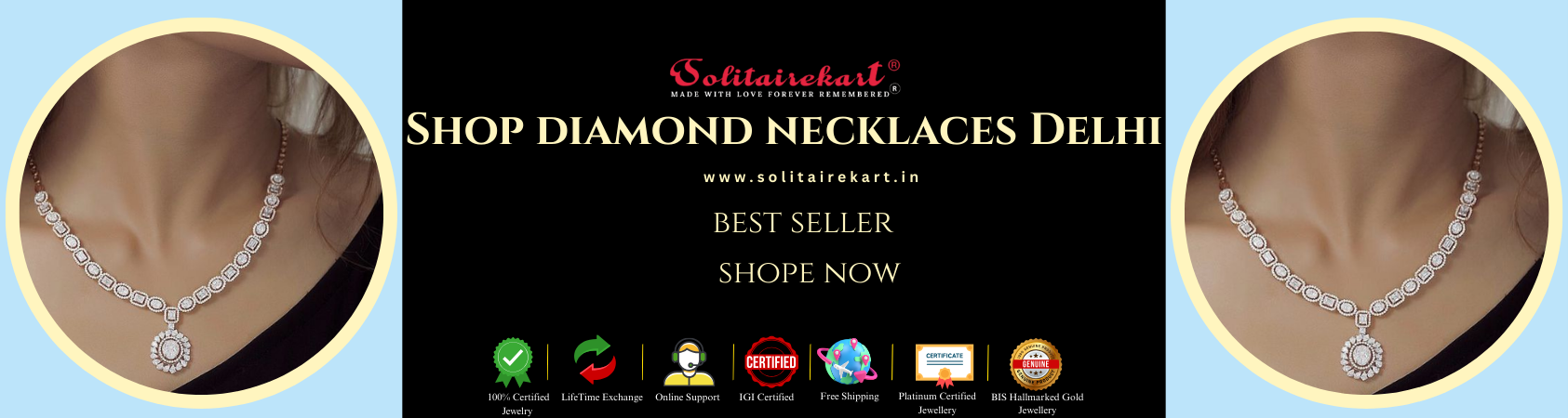 Discover the Best Place to Shop Diamond Necklaces in Delhi
