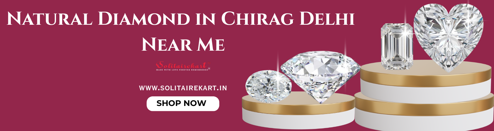 Natural Diamond in Chirag Delhi Near Me: Your Guide to Brilliance with Solitairekart