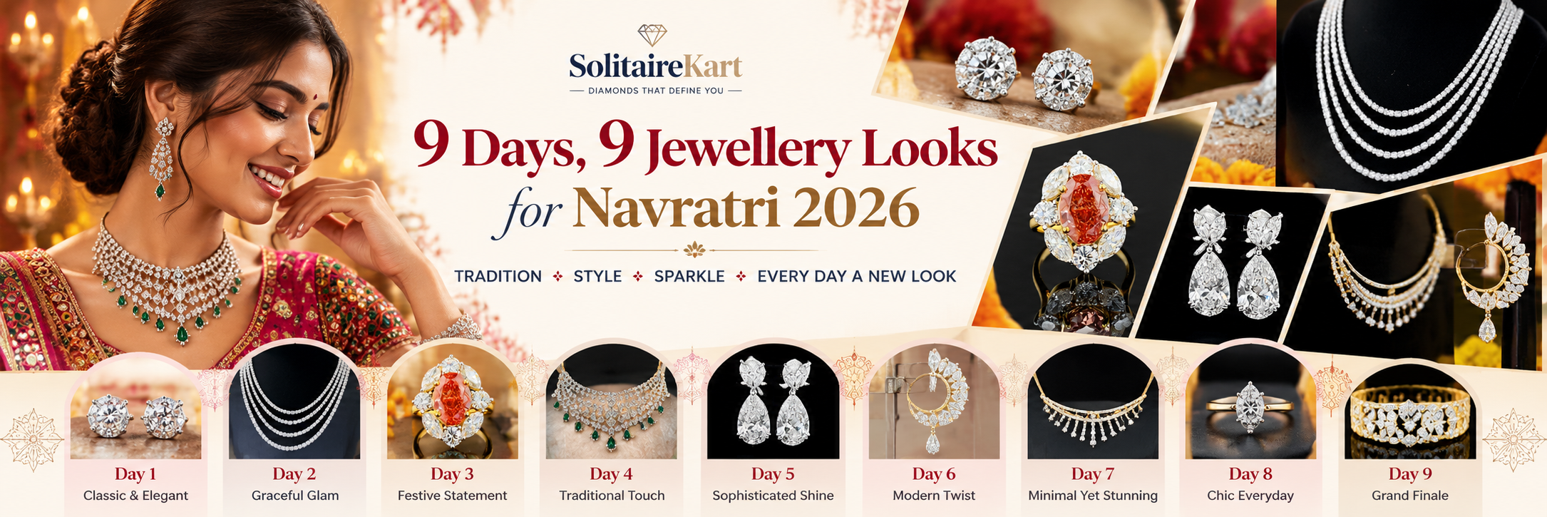 9 Days, 9 Jewellery Looks for Navratri 2026