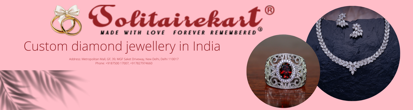 Custom Diamond Jewellery in India – Lab Grown &amp; Natural Designs at SolitaireKart