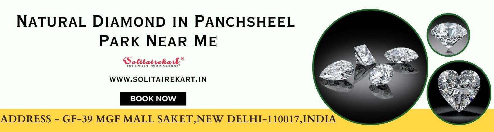 Discover Natural Diamond in Panchsheel Park Near Me