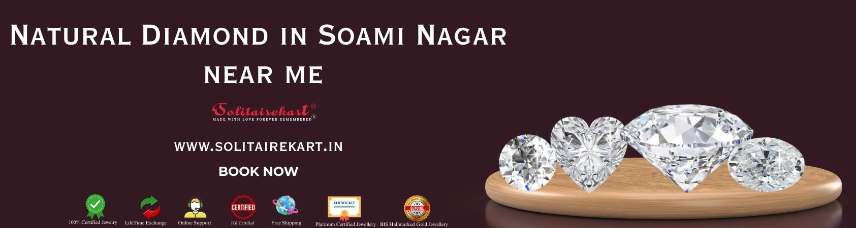 Natural Diamond in Soami Nagar near me