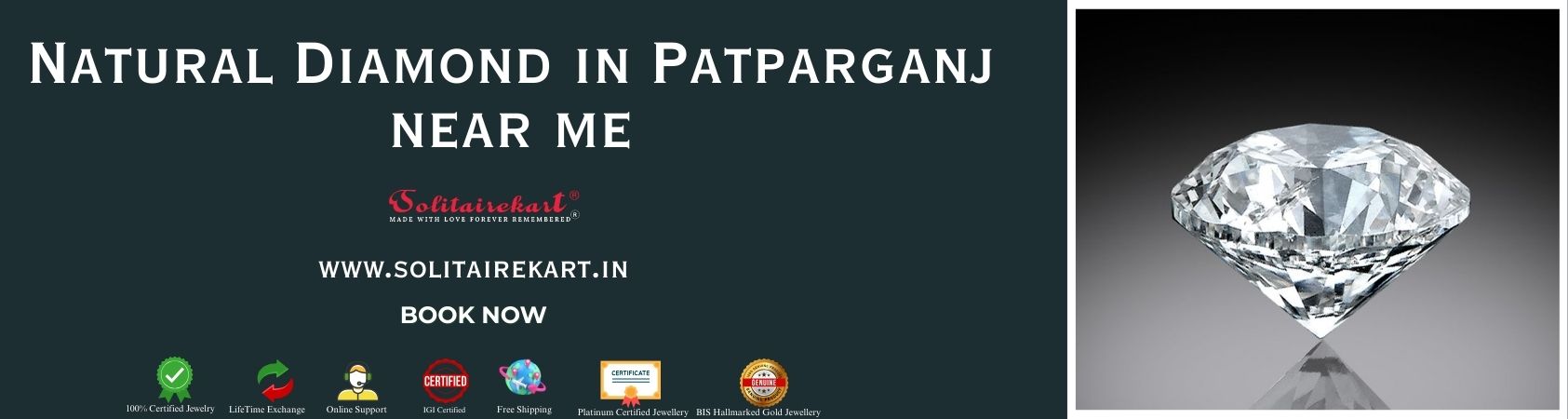 Discover Timeless Beauty with&nbsp;Natural Diamond in Patparganj near me