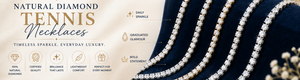 Natural Diamond Tennis Necklace for Every Occasion | Solitairekart