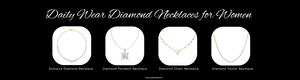 Daily Wear Diamond Necklaces for Women SolitaireKart