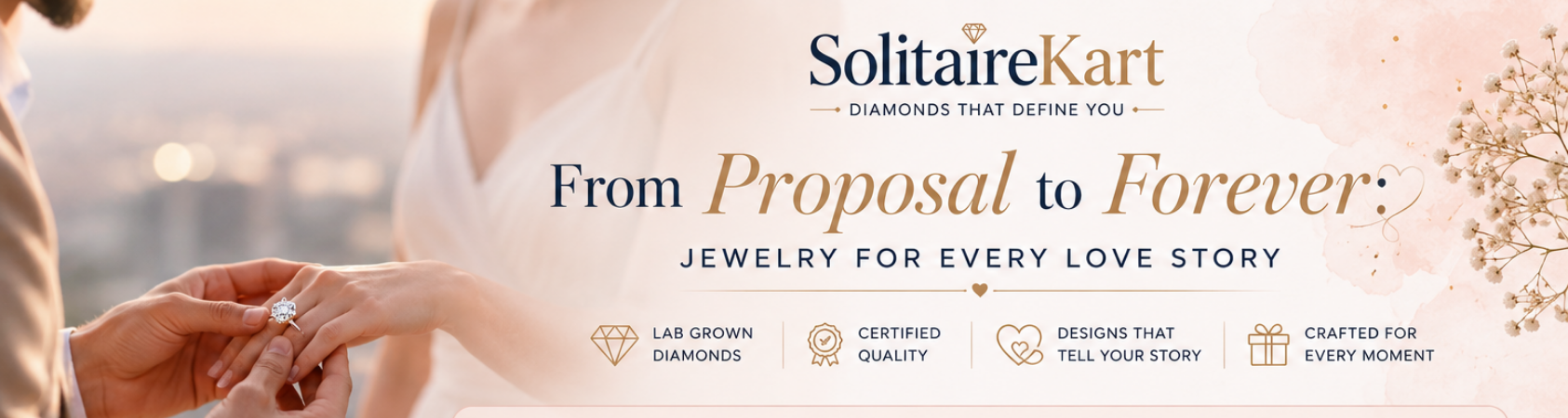 From Proposal to Forever: Lab Grown Diamond Jewelry