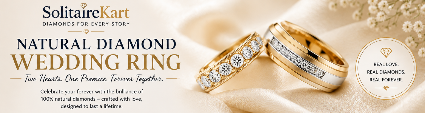 Natural Diamond Wedding Rings: Timeless Bands for Your Forever