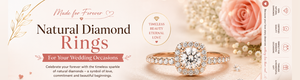 Natural Diamond Rings for Wedding Occasions