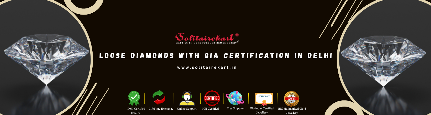 Loose Diamonds with GIA Certification in Delhi