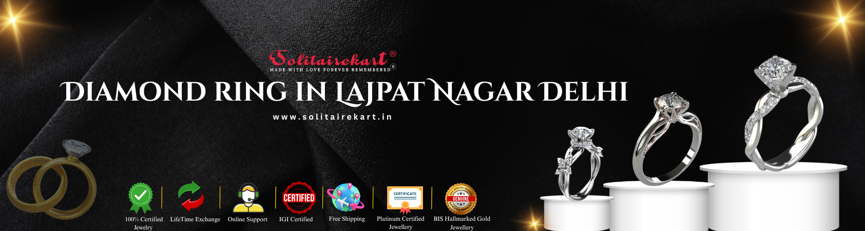 Diamond Ring in Lajpat Nagar Delhi: A Shopper’s Guide
