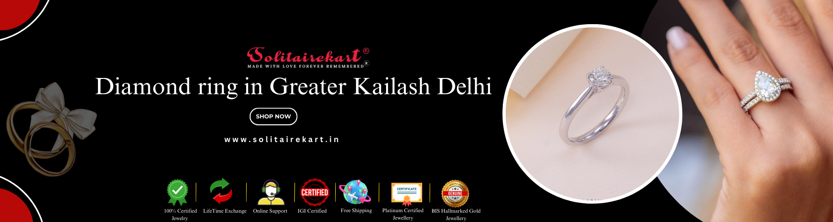 Diamond Rings in Greater Kailash Delhi: Elegance Redefined
