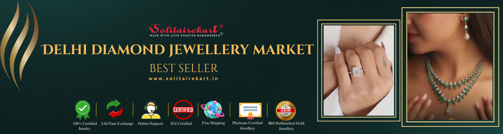 Exploring the Delhi Diamond Jewellery Market: A Gem Enthusiast’s Paradise