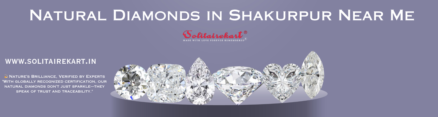 Discover the World of Natural Diamonds in Shakurpur Near Me