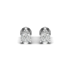14K Gold Studded TW 2.5 Carat E Color VS1 Clarity Lab Grown Diamond Studs
