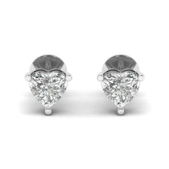 14K Gold Studded tw 1.5 Carat E Color VS1 Clarity Lab Grown Diamond Studs