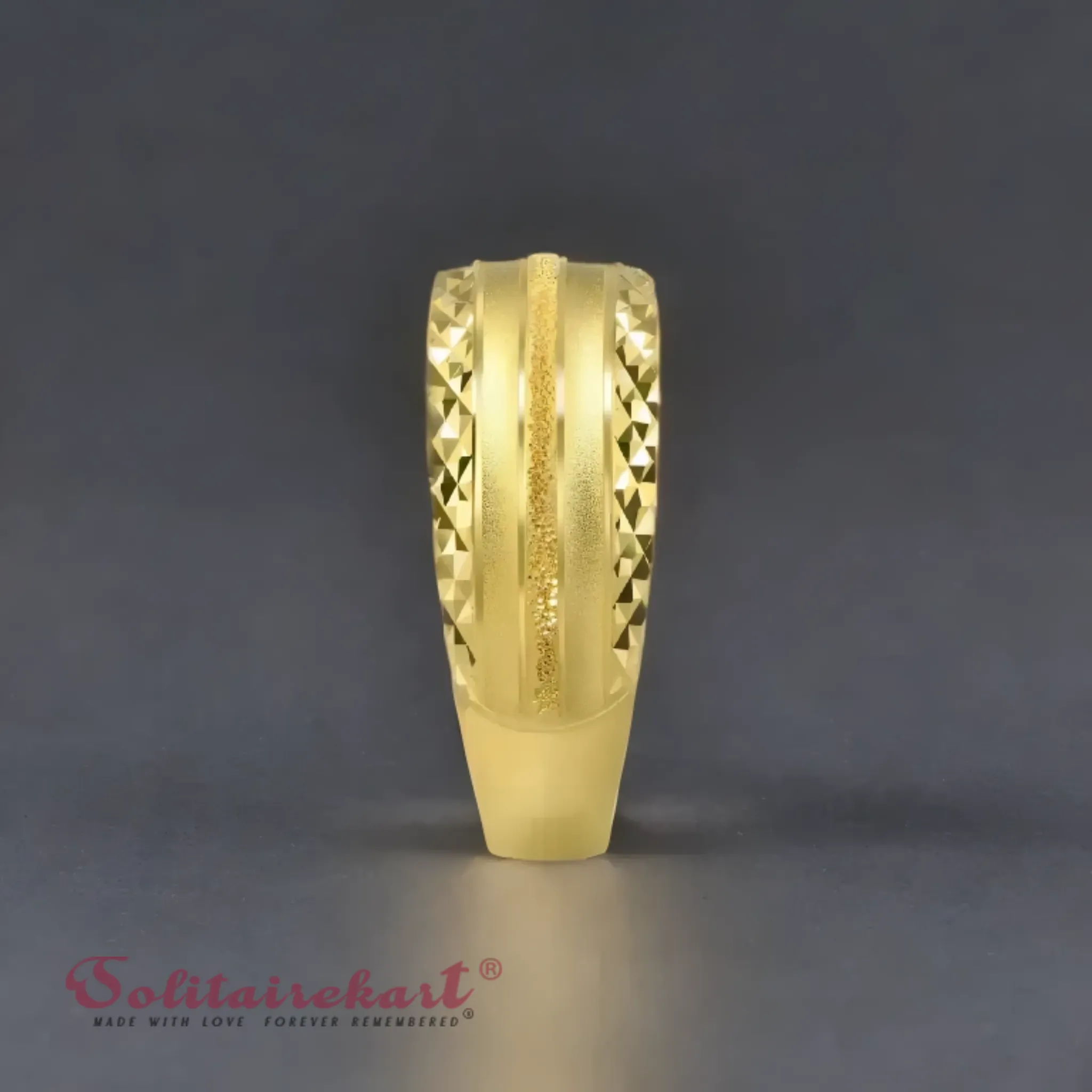 14K 3.52Grams Gold Couple Rings – Elegant Band Design