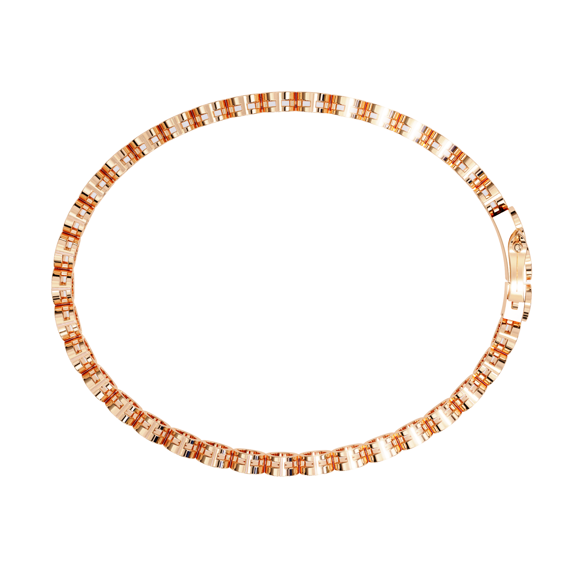 Solitairekart 0.59ct Round Cut Lab GrownDiamond Bracelet